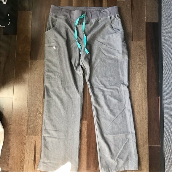 Figs Kade Graphite Cargo Scrub Pants‎ L - Picture 3 of 8